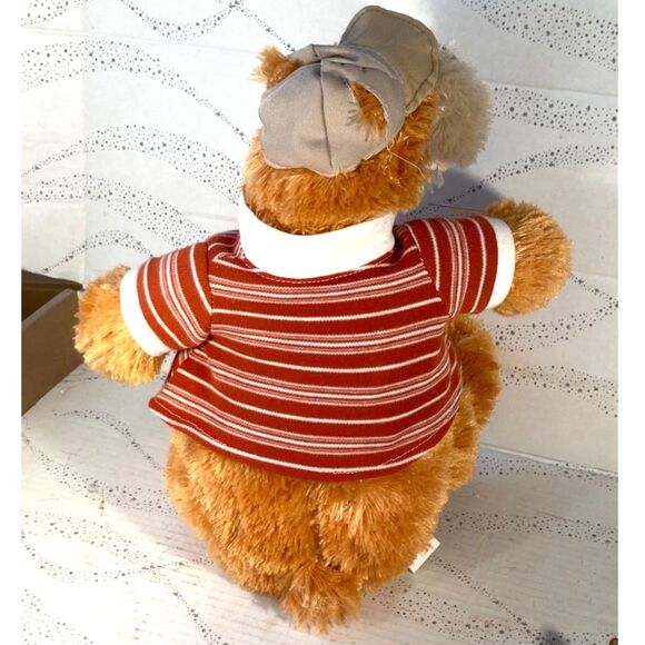 PBC Animatronic 13" Bear Smile Club Sings When You're Smiling Vintage w tag - Picture 3 of 3